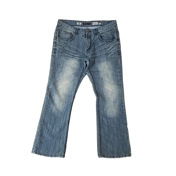 Inc International Concepts jeans men's 36x30 Copenhagen slim boot cut blue - Picture 1 of 13